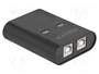 DeLOCK 11503 Switch KVM USB 2.0 para 2 PC a 1 dispositivo