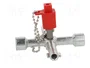 WIHA Llave de armarios de control 76mm