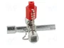 WIHA Llave de armarios de control 76mm