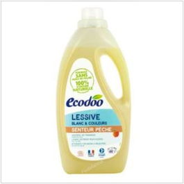 ECODOO Detergente Líquido Concentrado Melocotón 2L 66 Lavados Biodegradable
