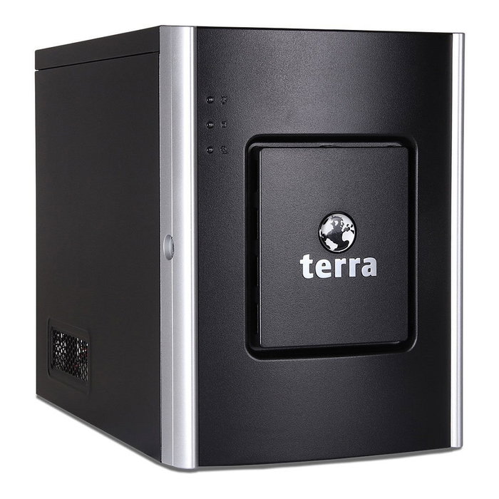 Terra 1100373 TERRA MINISERVER G6 Servidor Intel Xeon E-2434 3.4GHz, 32GB DDR5 ECC RAM, 1.92TB SSD (2x960GB SATA), Torre Mini, 2xGbE, Fuente 450W