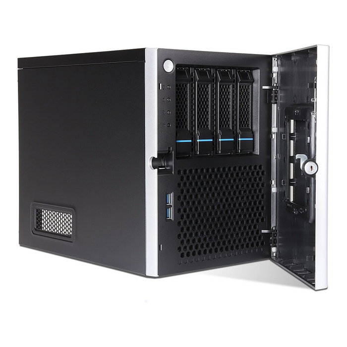 Terra 1100373 TERRA MINISERVER G6 Servidor Intel Xeon E-2434 3.4GHz, 32GB DDR5 ECC RAM, 1.92TB SSD (2x960GB SATA), Torre Mini, 2xGbE, Fuente 450W