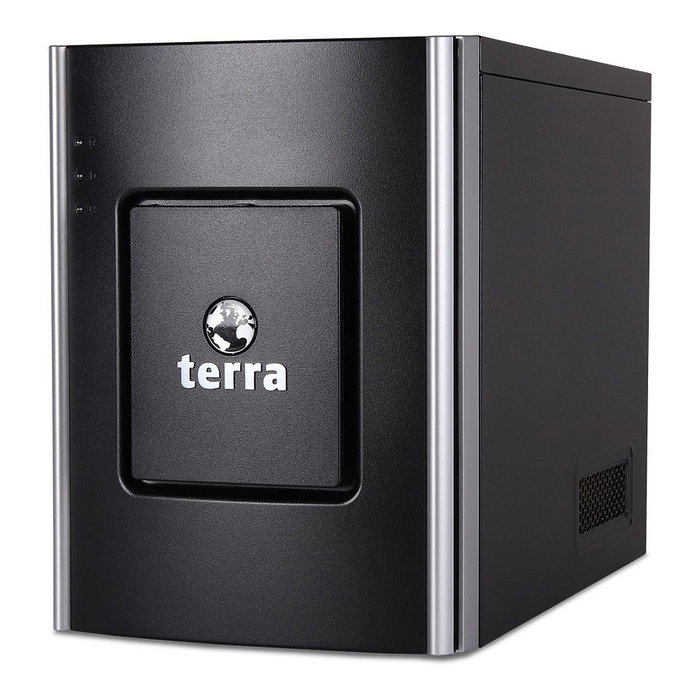 Terra 1100373 TERRA MINISERVER G6 Servidor Intel Xeon E-2434 3.4GHz, 32GB DDR5 ECC RAM, 1.92TB SSD (2x960GB SATA), Torre Mini, 2xGbE, Fuente 450W
