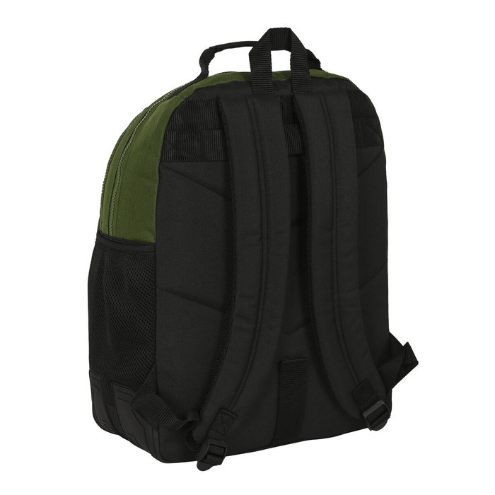 Mochila Escolar Safta Dark forest Negro Verde 32 x 42 x 15 cm Mochila Escolar Safta Dark forest Negro Verde 32 x 42 x 15 cm
