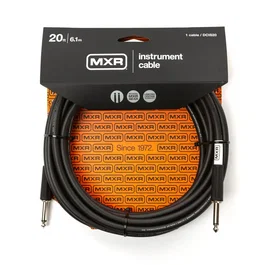 MXR Cable de instrumento Standard de 6,096 m (20 ft) recto/recto