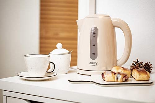 ADLER Hervidor de Agua Electrico Camry 1.7 Litros 2200W para Cocina Hipoteca Rapida y Segura