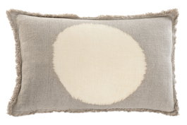 DKD Home Decor Cojín de Lino Natural 60x8x40 cm