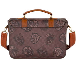 Harry Potter Bolso Satchel Grande Pride Marrón