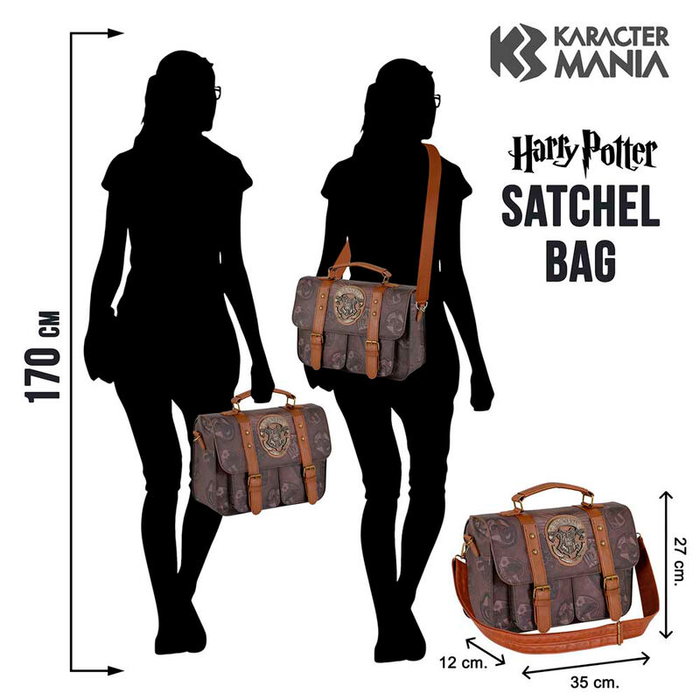 Harry Potter Bolso Satchel Grande Pride Marrón Harry Potter Bolso Satchel Grande Pride Marrón