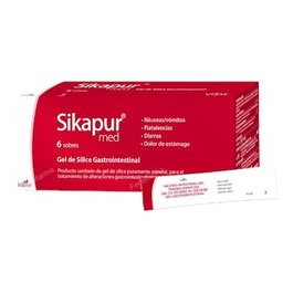 Sikapur Gastro Gel de Sílice 6 Sticks - Alivia problemas gastrointestinales y gases