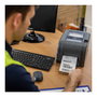 Brother TD-4520TN Impresora de Etiquetas Industrial, Térmica Directa/Transferencia, 300x300 DPI, 127 mm/s, Negro, 64 MB, Ethernet, USB, Incluye Rollo