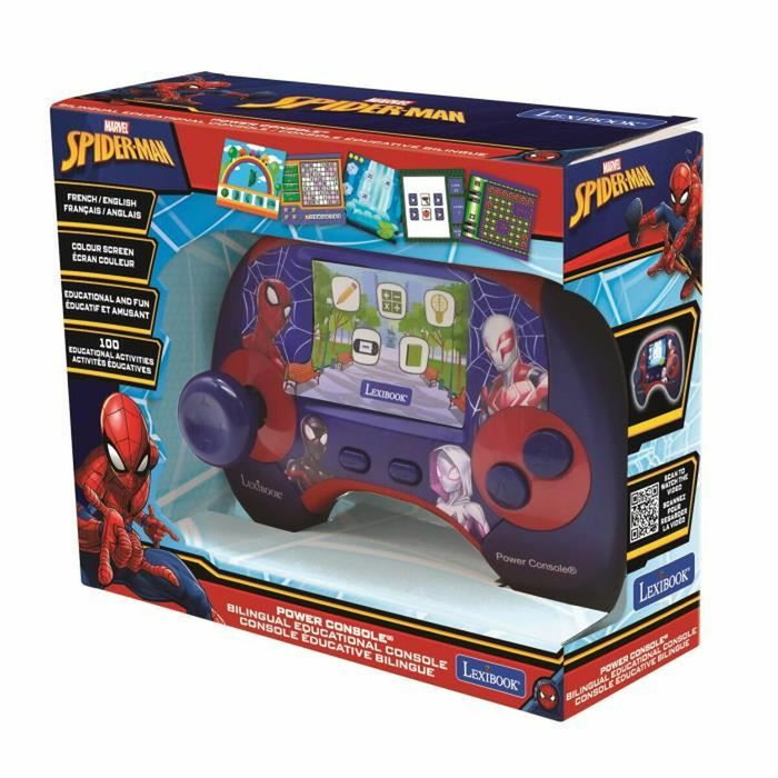 Lexibook Consola educativa bilingüe Spiderman azul/rojo Lexibook Consola educativa bilingüe Spiderman azul/rojo
