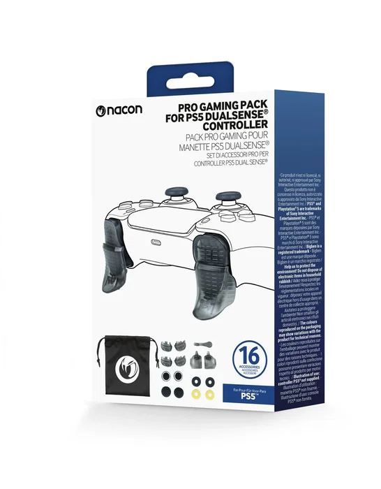 Nacon PS5 TriggerPack - Juego de gatillos y muelles con función Quickfire para mando PS5 (DualSense) y PSP Portal - Accesorio para mejorar velocidad y precisión