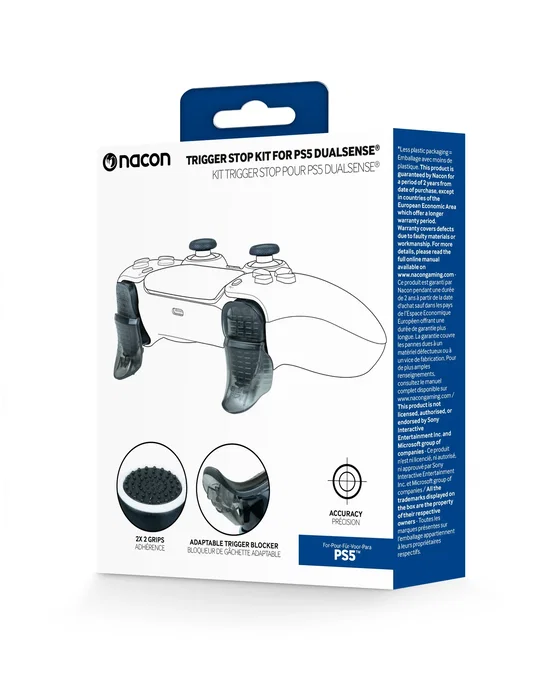 Nacon PS5 TriggerPack - Juego de gatillos y muelles con función Quickfire para mando PS5 (DualSense) y PSP Portal - Accesorio para mejorar velocidad y precisión