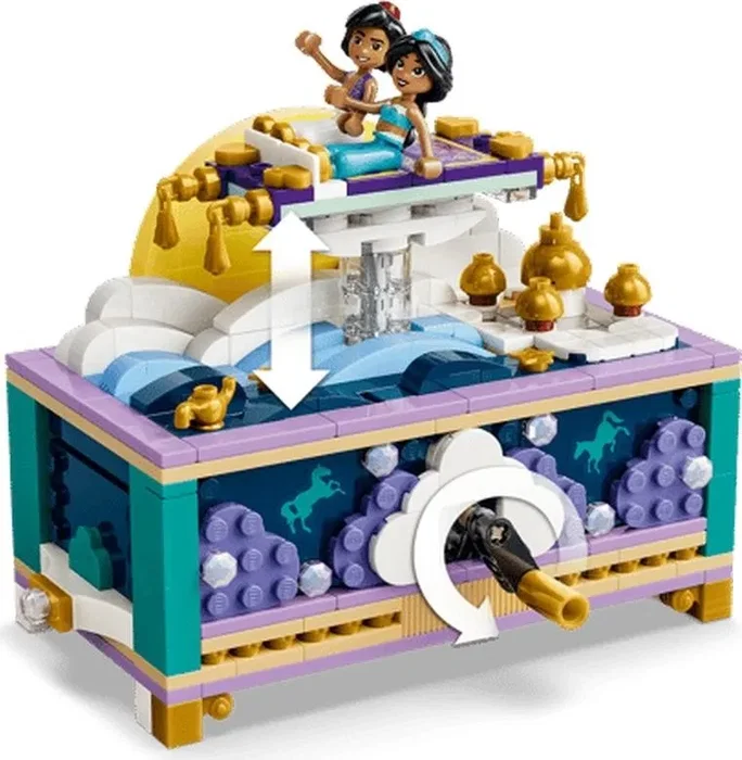 LEGO Disney Princess 43295 Szkatułka na biżuterię Dżasminy