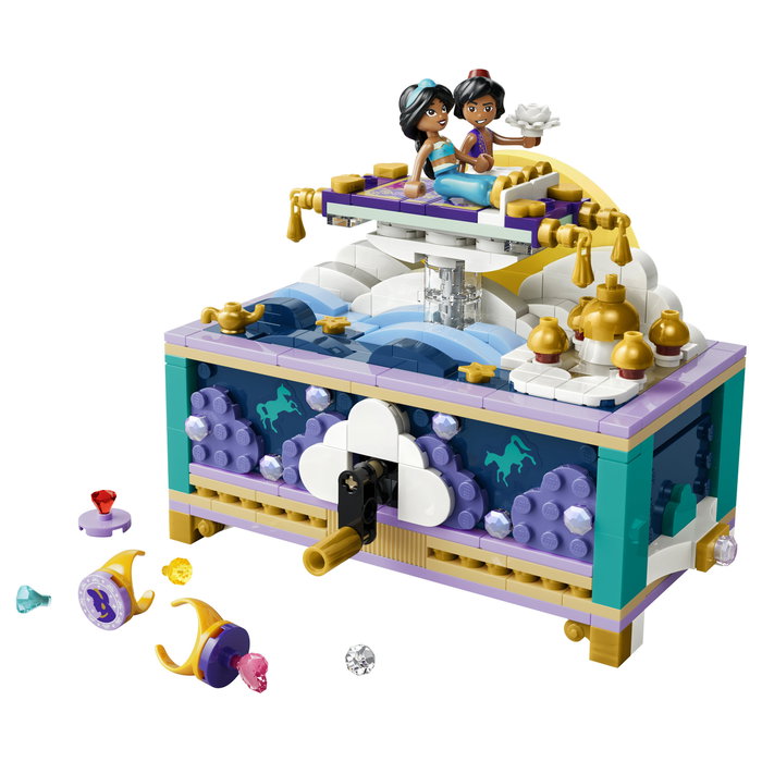 LEGO Disney Princess Joyero de Jasmine, Set de Construcción con 458 Piezas