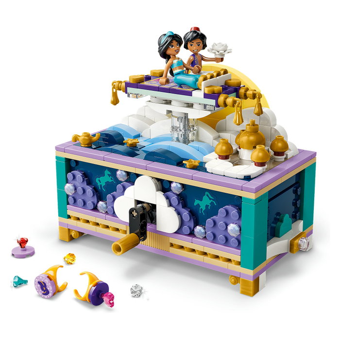 LEGO Disney Princess Joyero de Jasmine, Set de Construcción con 458 Piezas