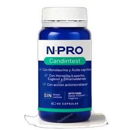 NPRO CANDINTEST 60cap. Natural Probióticos