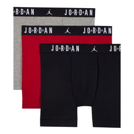Bóxer de Hombre Jordan Flight Cotton Core 3Pk Negro 3 Piezas 3 Unidades XS