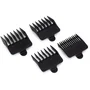CORTAPELOS Y BARBAS JATA MP35B - CUCHILLAS ACERO INOXIDABLE - 4 GUÍAS DE CORTE - PROTECTOR CUCHILLAS - ACCESORIOS DE BARBERO INCLUIDOS