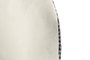 DKD Home Decor Silla de Poliéster y Metal Blanco