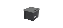 Kramer TBUS-1N(B) Caja de Cables para Escritorio Negro