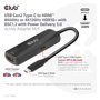 Club 3D CAC-1588 Adaptador USB Tipo C a HDMI 2.1 8K60Hz 4K120Hz HDR10+