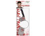 Diadema Accesorio de Disfraz para Adulto Halloween Hacha Sangrienta Simula Cuchillo en la Cabeza para Zombie Terror Fiesta
