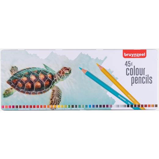 Talens - Lápices De Colores - Serie Turtle - Estuche 45 unidades - Surtido especial Talens - Lápices De Colores - Serie Turtle - Estuche 45 unidades - Surtido especial