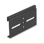DeLOCK 67147 Clip de Montaje de Aluminio para Riel DIN 80 x 47.8 mm Negro
