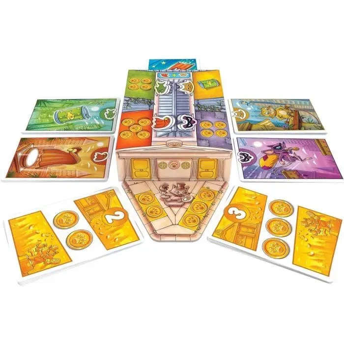 Asmodee Super Maullido - Juego de Cartas en Francés