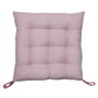 DKD Home Decor Set de 2 Cojines para Silla Rosa Palo con Velcro