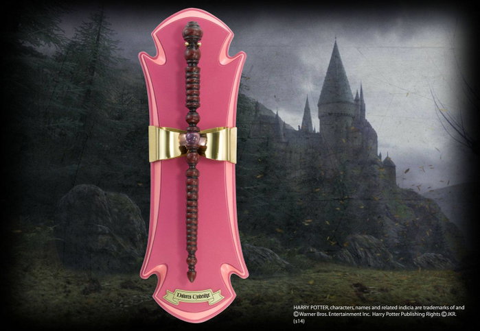 The Noble Collection Varita mágica de Dolores Umbridge con exhibidor The Noble Collection Varita mágica de Dolores Umbridge con exhibidor