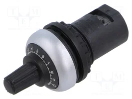 FINDER Potenciómetro Monovuelta 10kΩ Ø22mm IP66