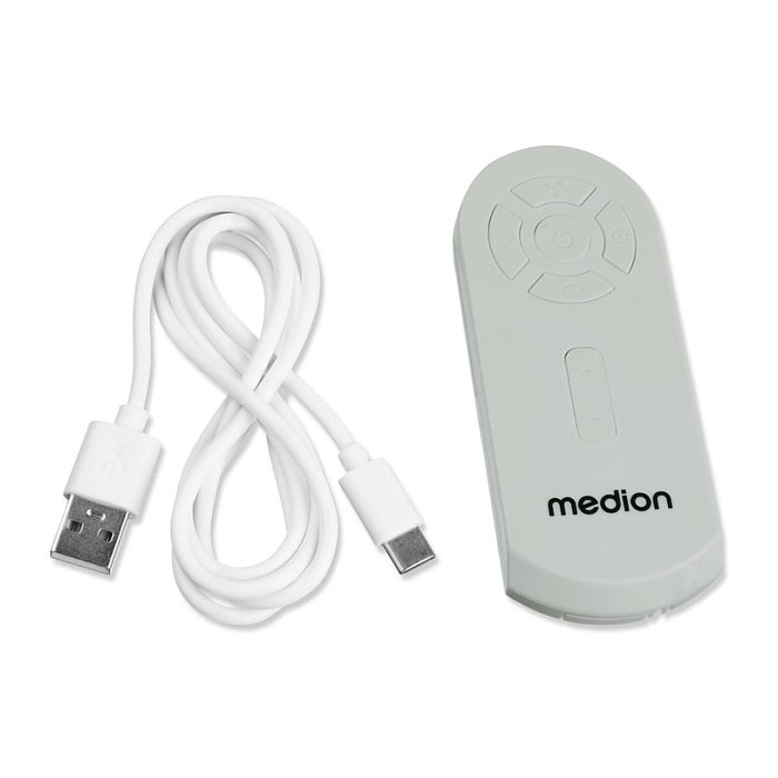 Medion LIFE Camping Ventilator E10 TF (MD 12065) Gris/Blanco