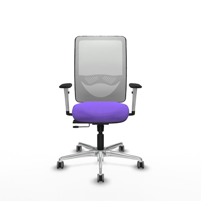PIQUERAS Y CRESPO Silla de oficina Zulema con mecanismo Sincro/Traslack Lila y Blanco PIQUERAS Y CRESPO Silla de oficina Zulema con mecanismo Sincro/Traslack Lila y Blanco