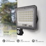 GSC Evolution Proyector LED Belinta 30W 4000K con Sensor de Movimiento Negro