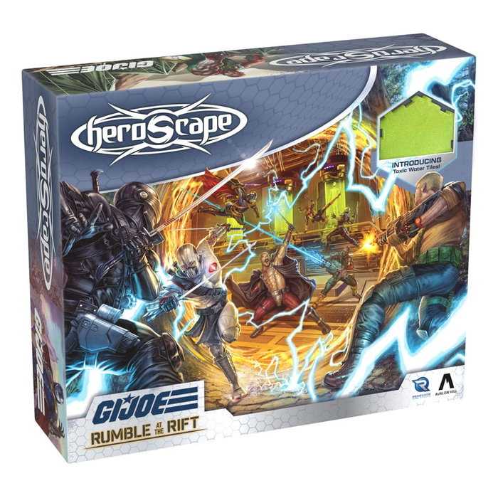G.I. Joe Heroscape juego de mesa Rumble at the Rift Battle Box *Edición Inglés* G.I. Joe Heroscape juego de mesa Rumble at the Rift Battle Box *Edición Inglés*