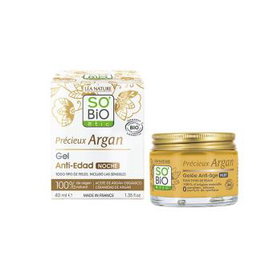 SO´BIO ETIC Gel Noche Antiedad Argan 40ml BIO