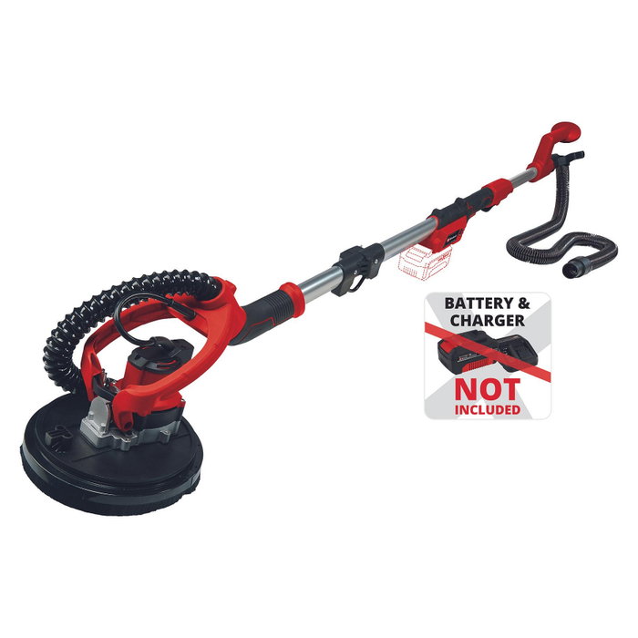 Einhell TE-DW 18/225 Li - Lijadora de yeso inalámbrica Solo