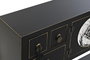DKD Home Decor Consola Masako Oriental Negro Blanco 95 x 79 x 26 cm
