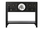 DKD Home Decor Consola Masako Oriental Negro Blanco 95 x 79 x 26 cm