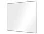 NOBO Pizarra blanca magnética Premium Plus de acero lacado con marco de aluminio 150x120 cm