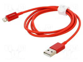Baseus Superior Series USB a Lightning, 2.4A, 1m, Rojo