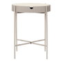 Home Deco Factory Terra Nova Mesa-Cofre con Tablero MDF y Estructura de Hierro 39x48 cm