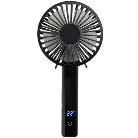 Orbegozo HF 1800 Ventilador de Mano Portátil, 4 Velocidades, Aire Frío para el Hogar