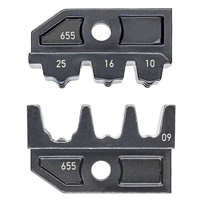 Knipex 97 49 09 Juego de dados de crimpado para terminales de tubo Knipex 97 49 09 Juego de dados de crimpado para terminales de tubo