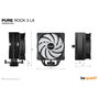 be quiet! Pure Rock 3 LX Negro