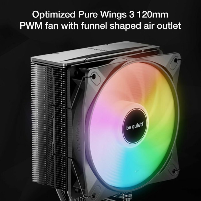 be quiet! Pure Rock 3 LX Negro