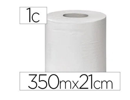 Buga Papel Secamanos Reciclado 35x21cm 1 Capa 350m Buga Papel Secamanos Reciclado 35x21cm 1 Capa 350m